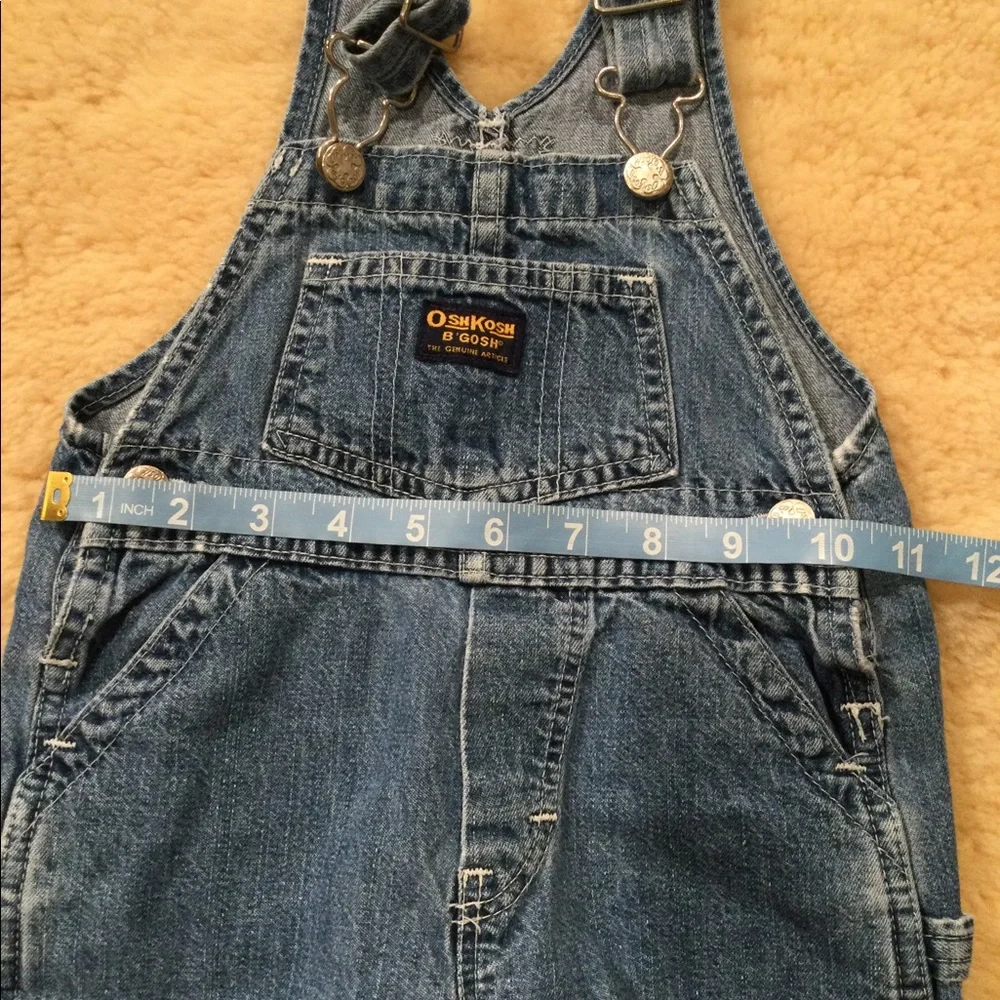 Vintage OshKosh toddler snap overalls